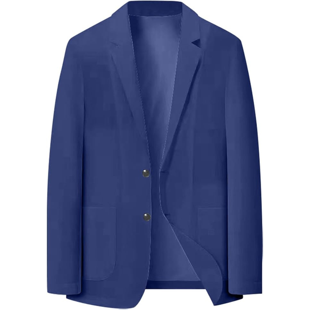 Men's Sport Slim Casual Button Lightweight Coats and Blazers (Various)