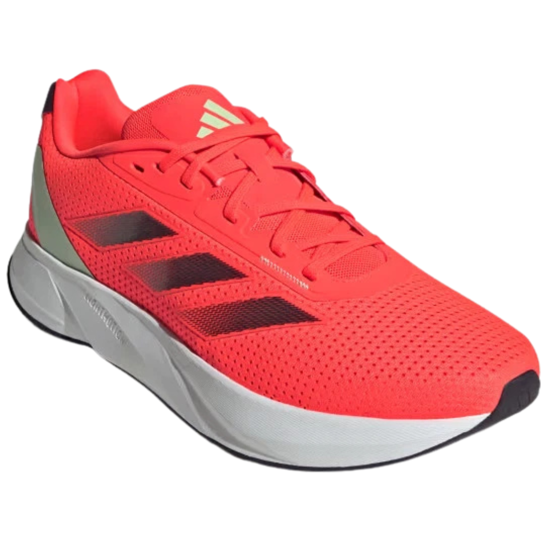adidas Men's Duramo SL Running Sneaker (Core Black / Solar Red / Grey Six)