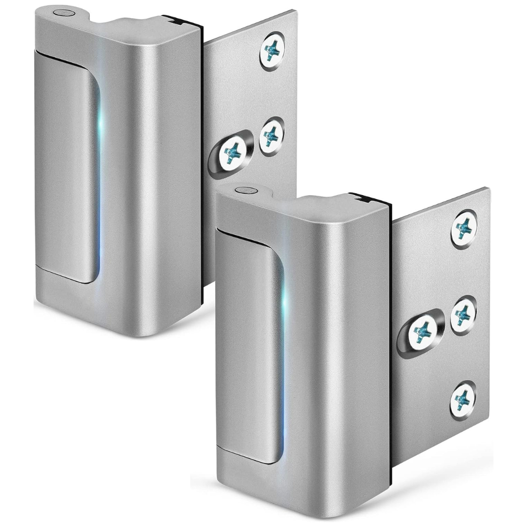 2-Pack Home Security Childproof Door Reinforcement Lock Set
