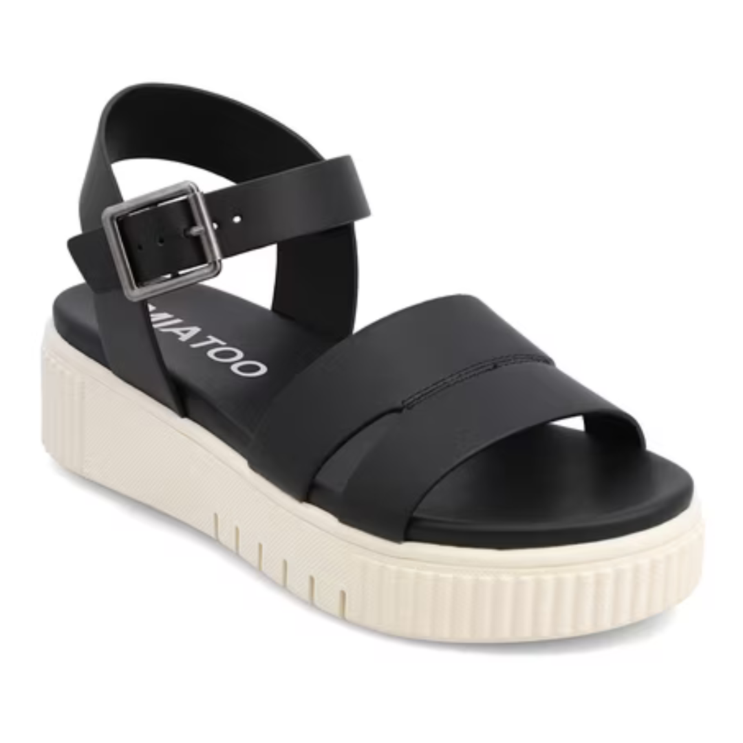 MIA TOO Women's Damarsia Platform Wedge Sandal