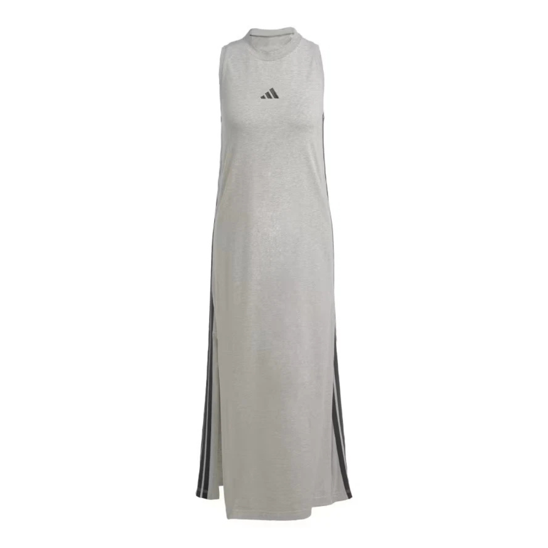 adidas Women's Essentials 3-Stripes Long Racerback Dress