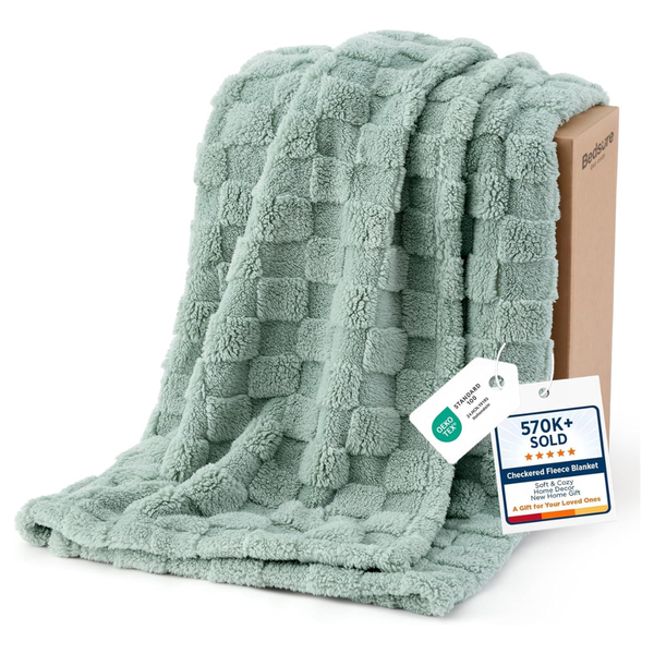 50" X 60" Bedsure GentleSoft Cozy Spring Throw Blanket