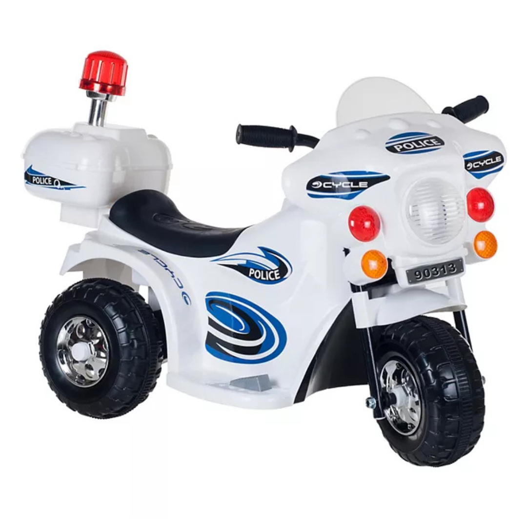 Lil Rider SuperSport Three-Wheeled Police Motorcycle Ride-On + $10 Kohls Cash