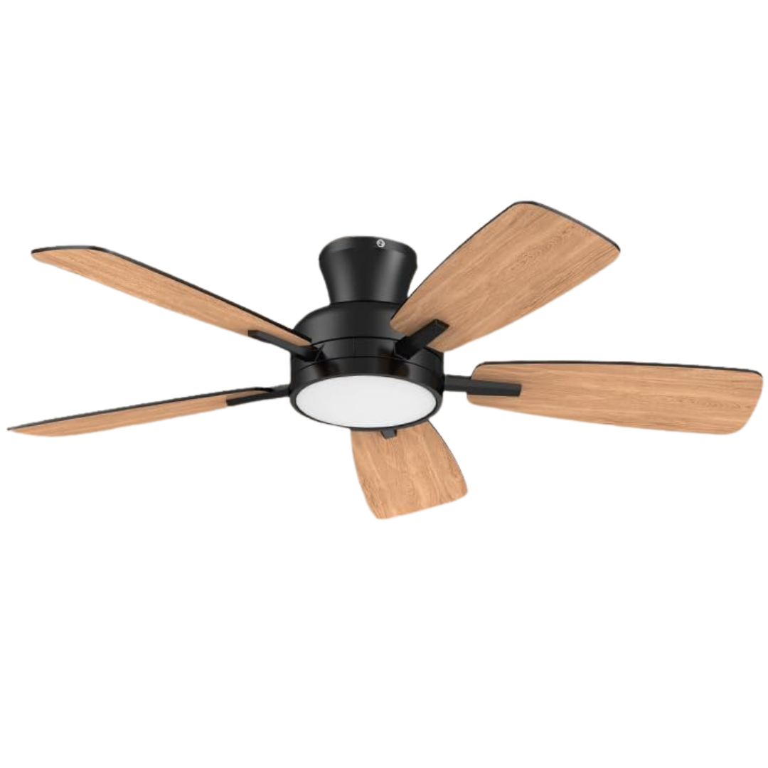 46" TALOYA Flush Mount Ceiling Fan W/ Light & Remote