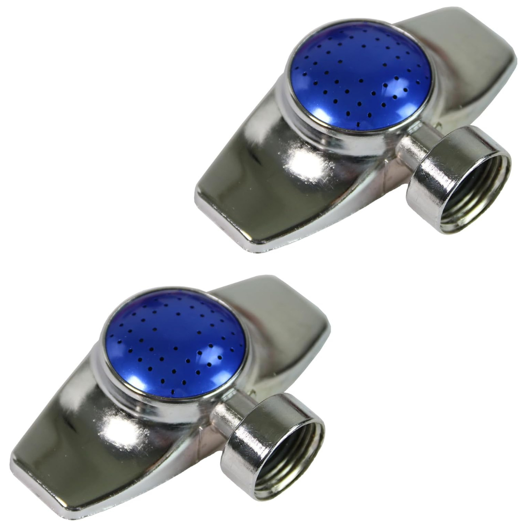 2-Pack Square Pattern 360 Degree Sprinkler Head