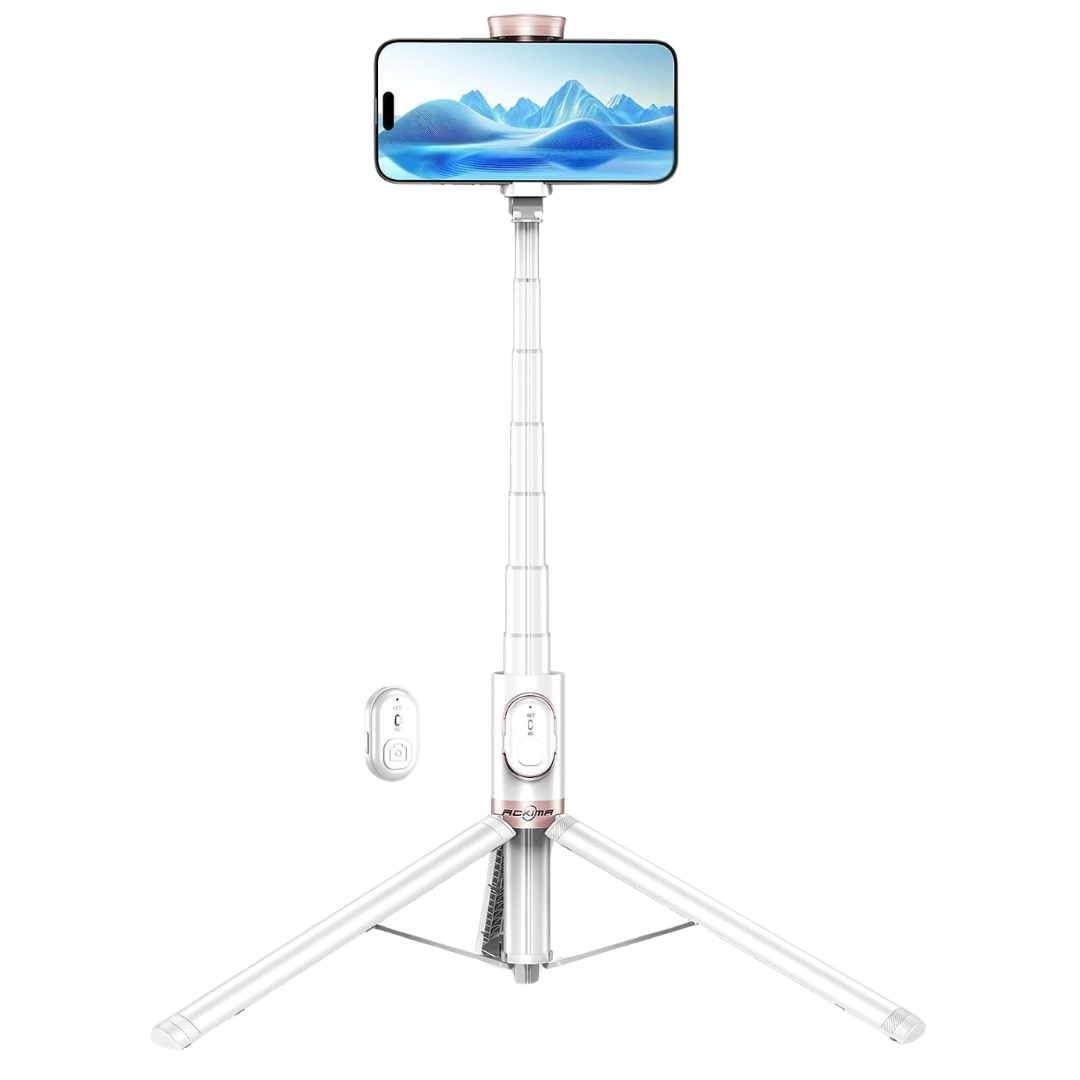 67" All In One Selfie Stick Tripod With Wireless Remote