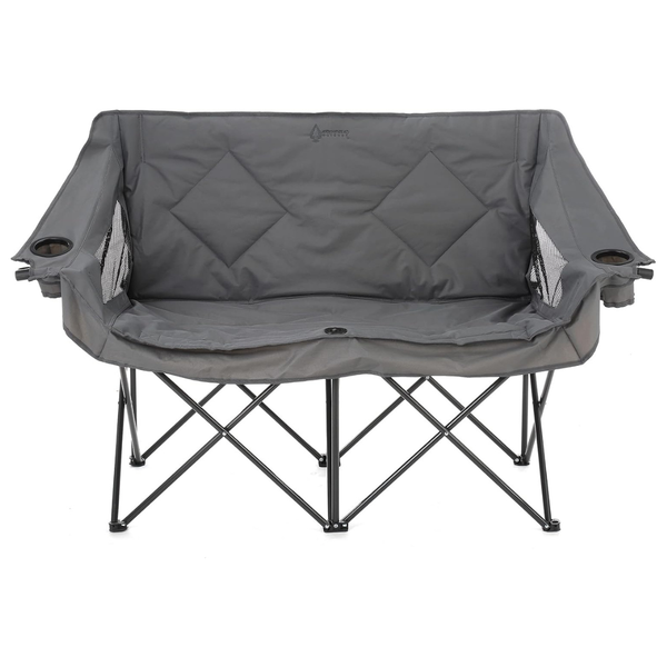 Arrowhead Outdoor Folding Double Duo Camping Chair Loveseat (3 Colors)