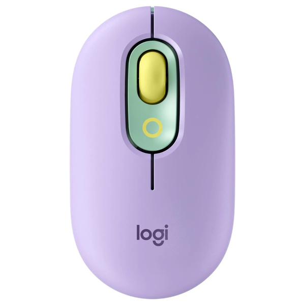 Logitech Wireless Pop Optical Mouse With Customizable Emojis