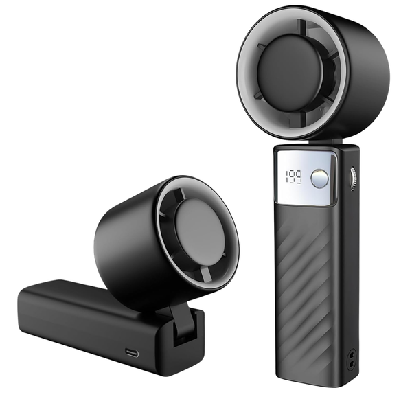 Portable Foldable Handheld Turbo Fan W/ Air Turbo Technology