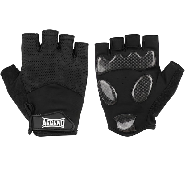 Half-Finger Cycling Gloves W/ Anti-Slip Padded Palm