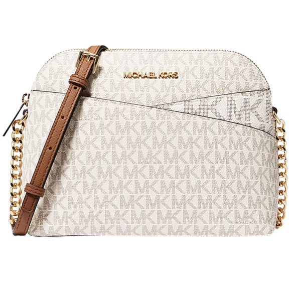 Michael Kors Women's Back Slip Canvas Crossbody Bag