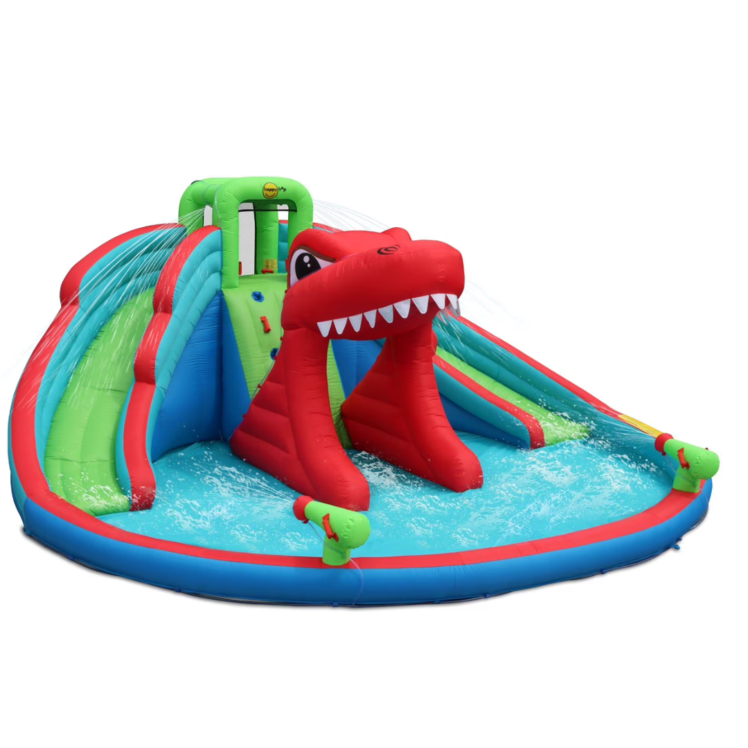 Happy Hop Dino Mega Bite Inflatable Water Park