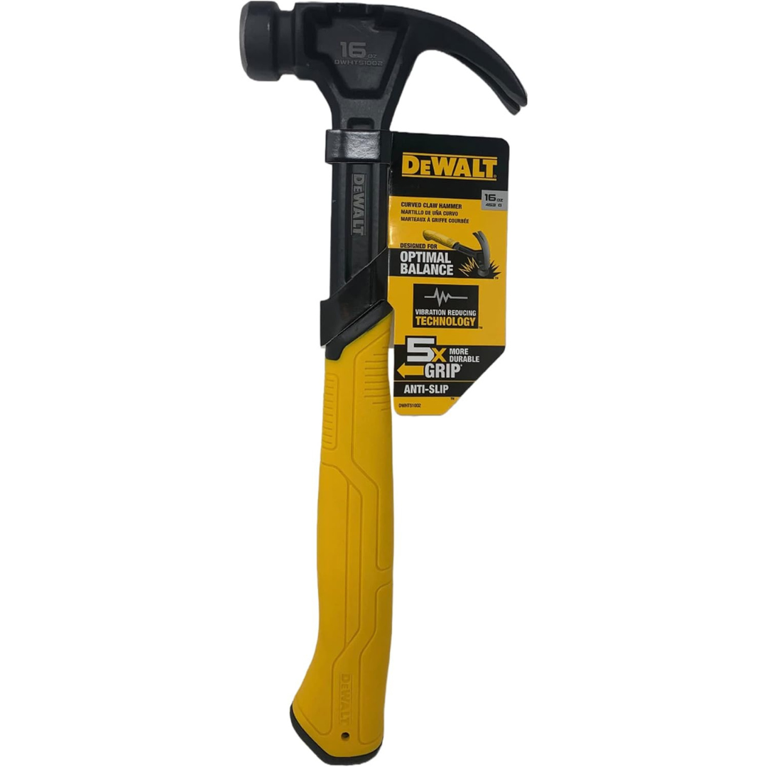 Dewalt 16 oz Smooth Face Curve Claw Hammer