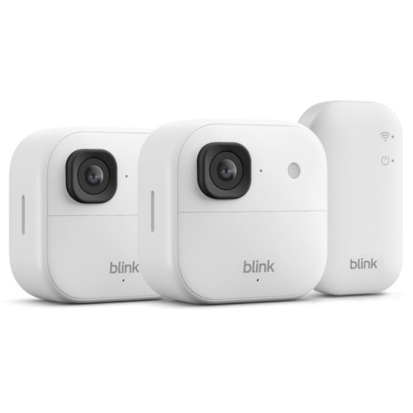 Blink Outdoor 2K+ Wireless Smart Security Camera (2 Colors)