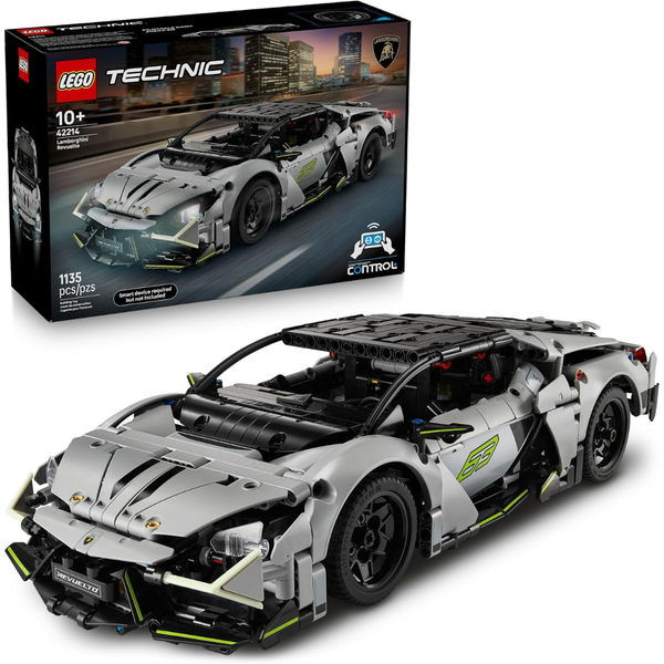 1135-Pieces LEGO Technic Lamborghini Revuelto Super Sports Car Toy (42214)