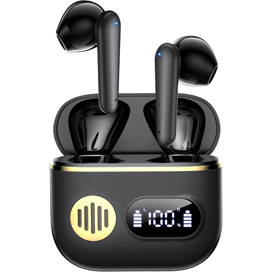 CoolJumper Bluetooth 6.1 Earbuds with Real-Time AI Translation