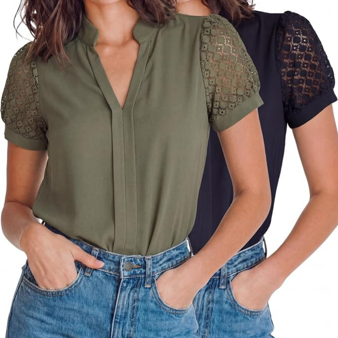 2-Pack Dressy Tops for Women