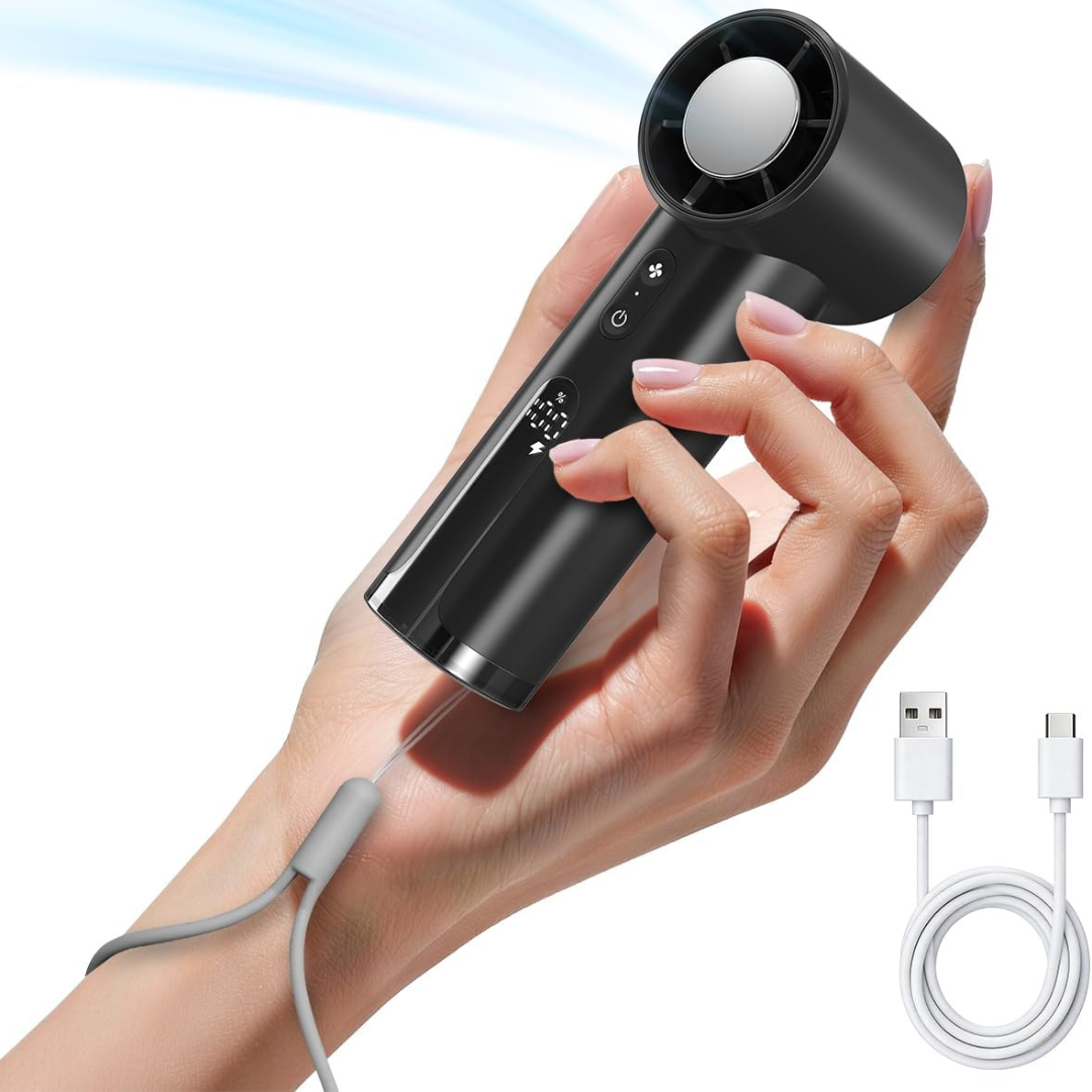 18800 RPM Turbo Power Handheld Fan
