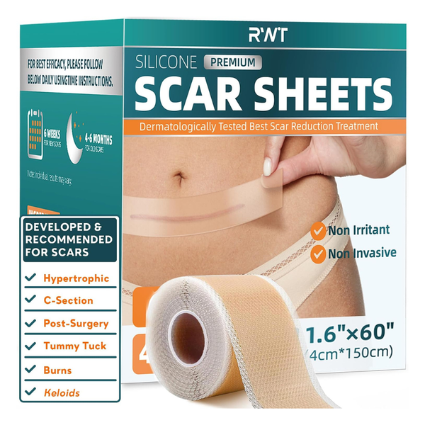60" X 1.6" Roll Silicone Scar Tape