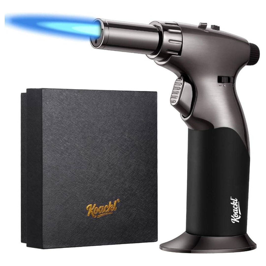 Koackl Dual Flame Butane Kitchen Torch