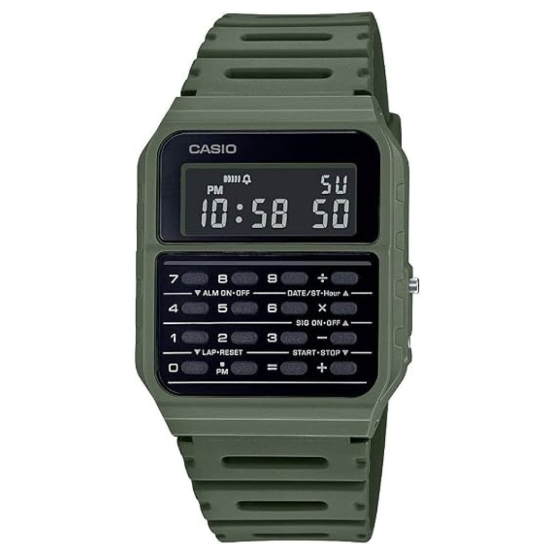 Casio Men's Vintage CA53W-1 Calculator Watch