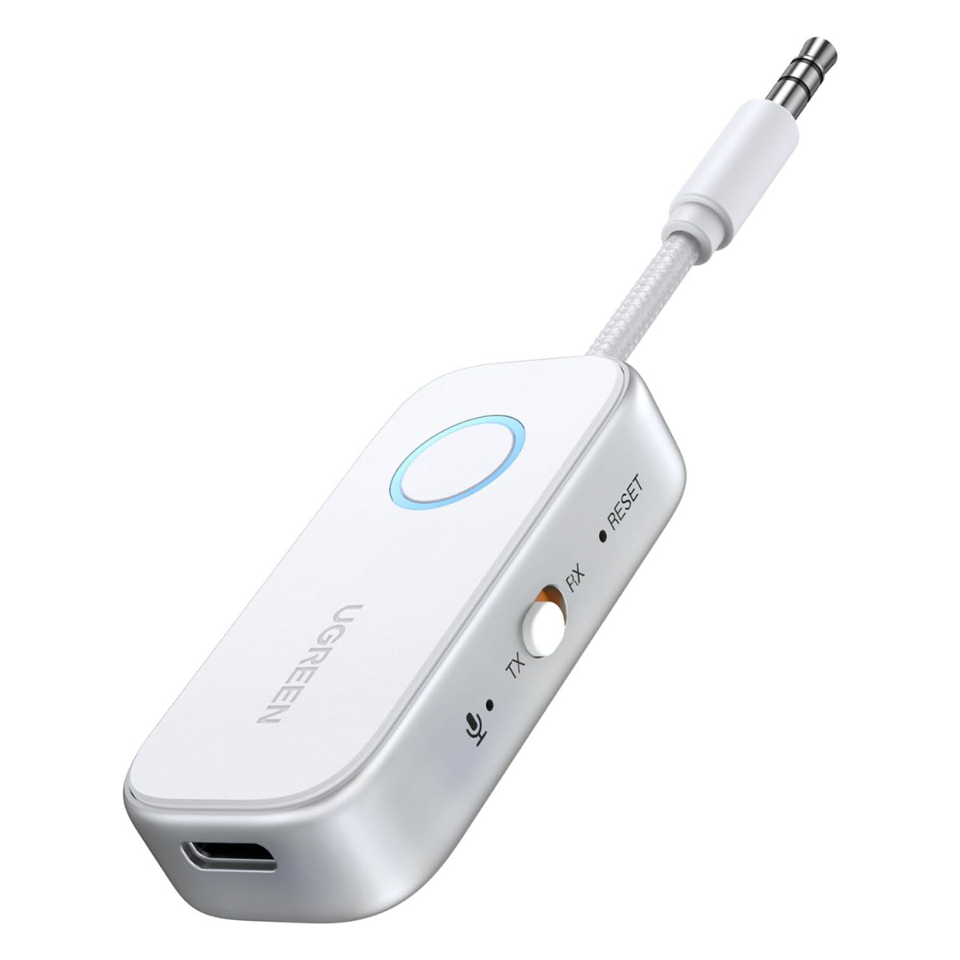 UGREEN Airplane 2-in-1 Bluetooth 6.0 Transmitter Receiver