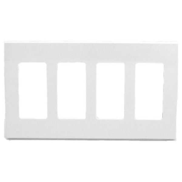 Leviton 4-Gang Decora Plus Wallplate