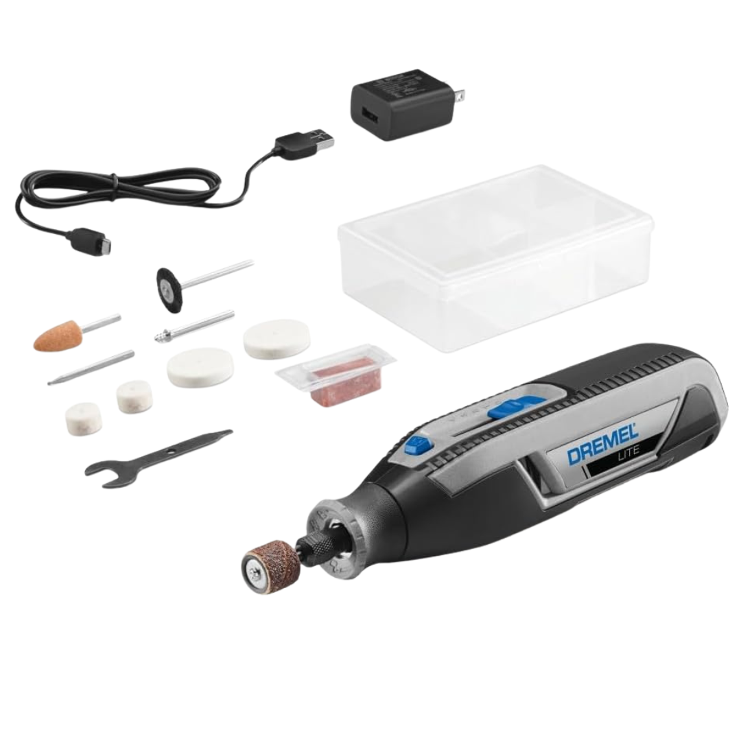 Dremel Lite 7760 N/10 4V Cordless Rotary Tool Kit