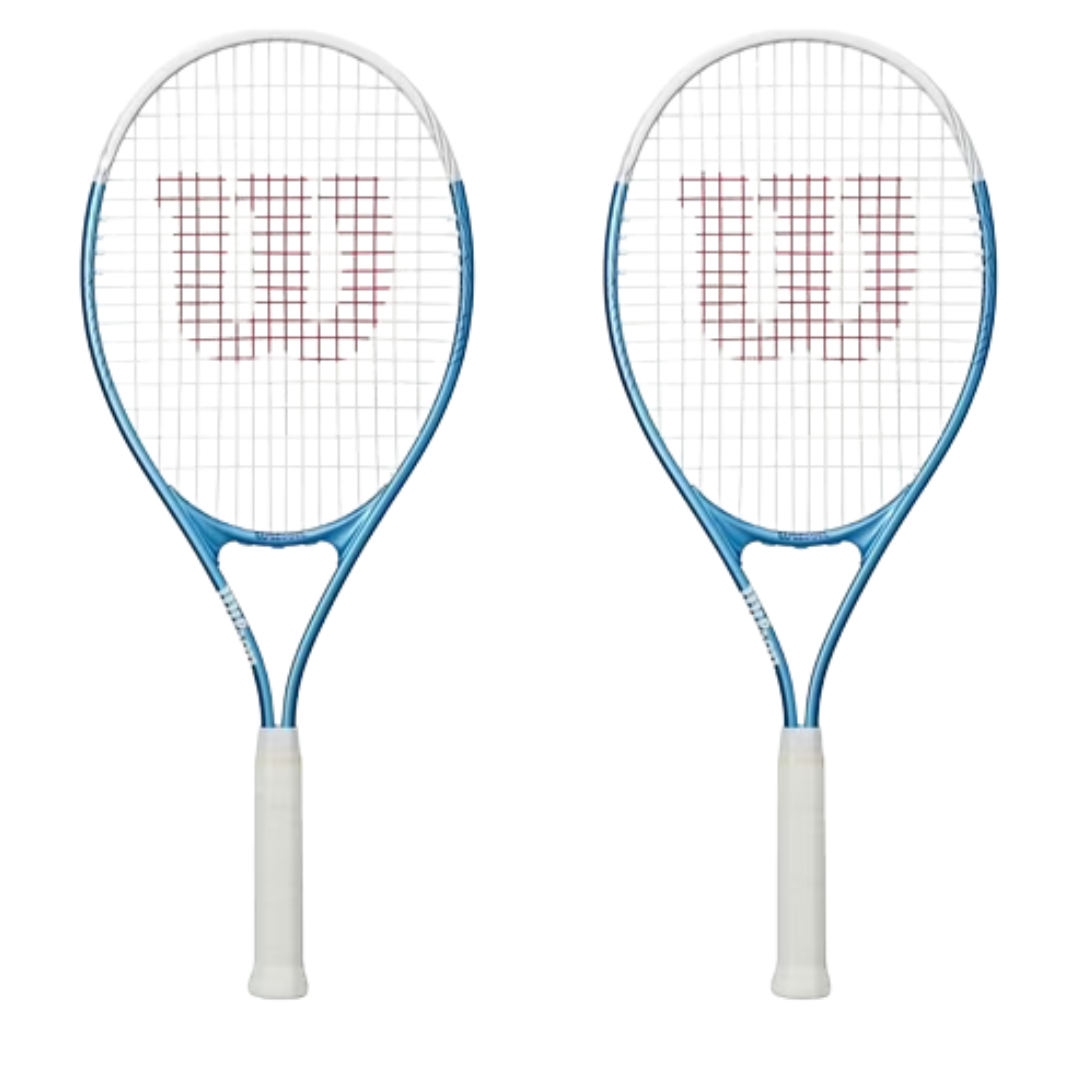 2-Pack Wilson Ultra Power XL 112 Adult Tennis Rackets