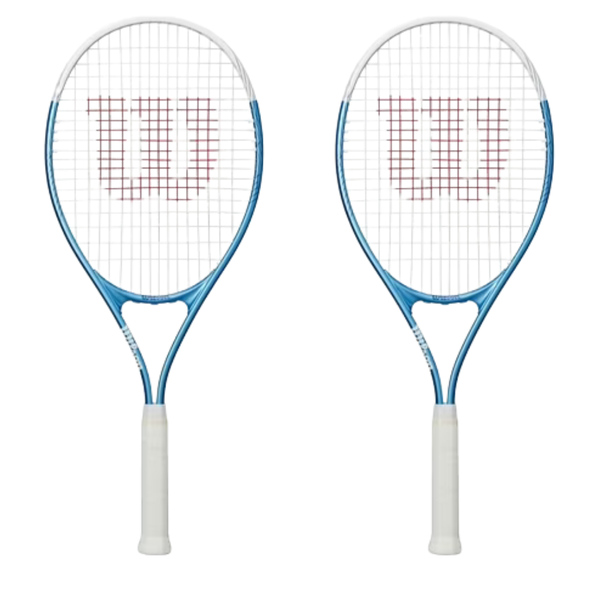 2-Pack Wilson Ultra Power XL 112 Adult Tennis Rackets