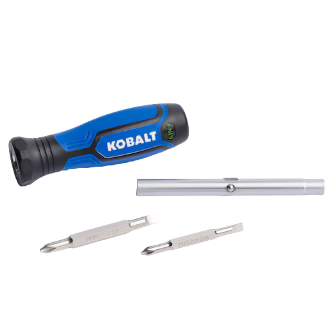 Kobalt 6-in-1 Combination Tip Screwdriver (2 Colors)