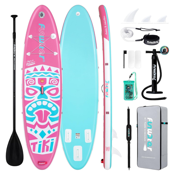 10' 6" X 33" FunWater Inflatable Stand Up Paddle Board