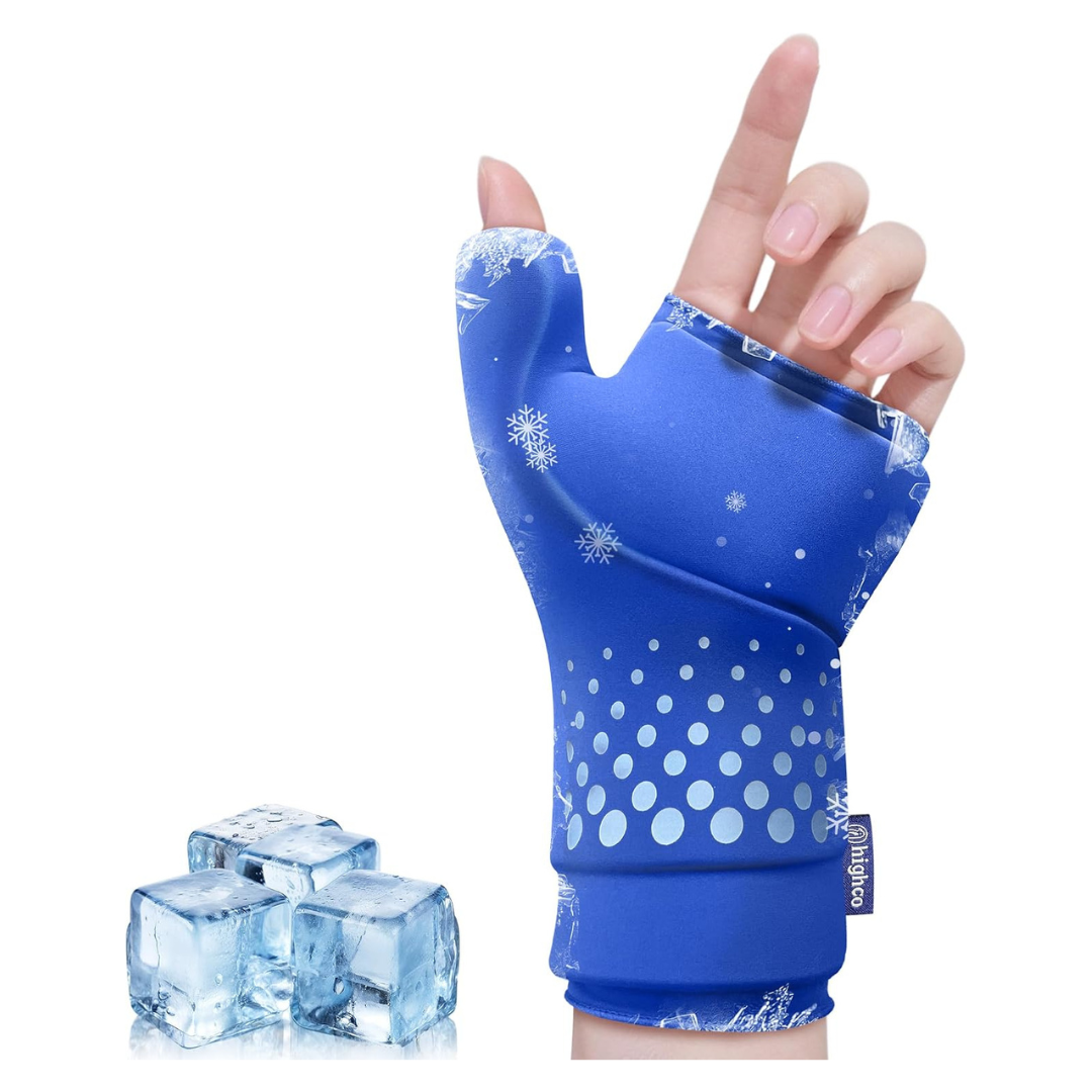 Wrist &Thumb Wrap-Thickened Gel Ice Pack