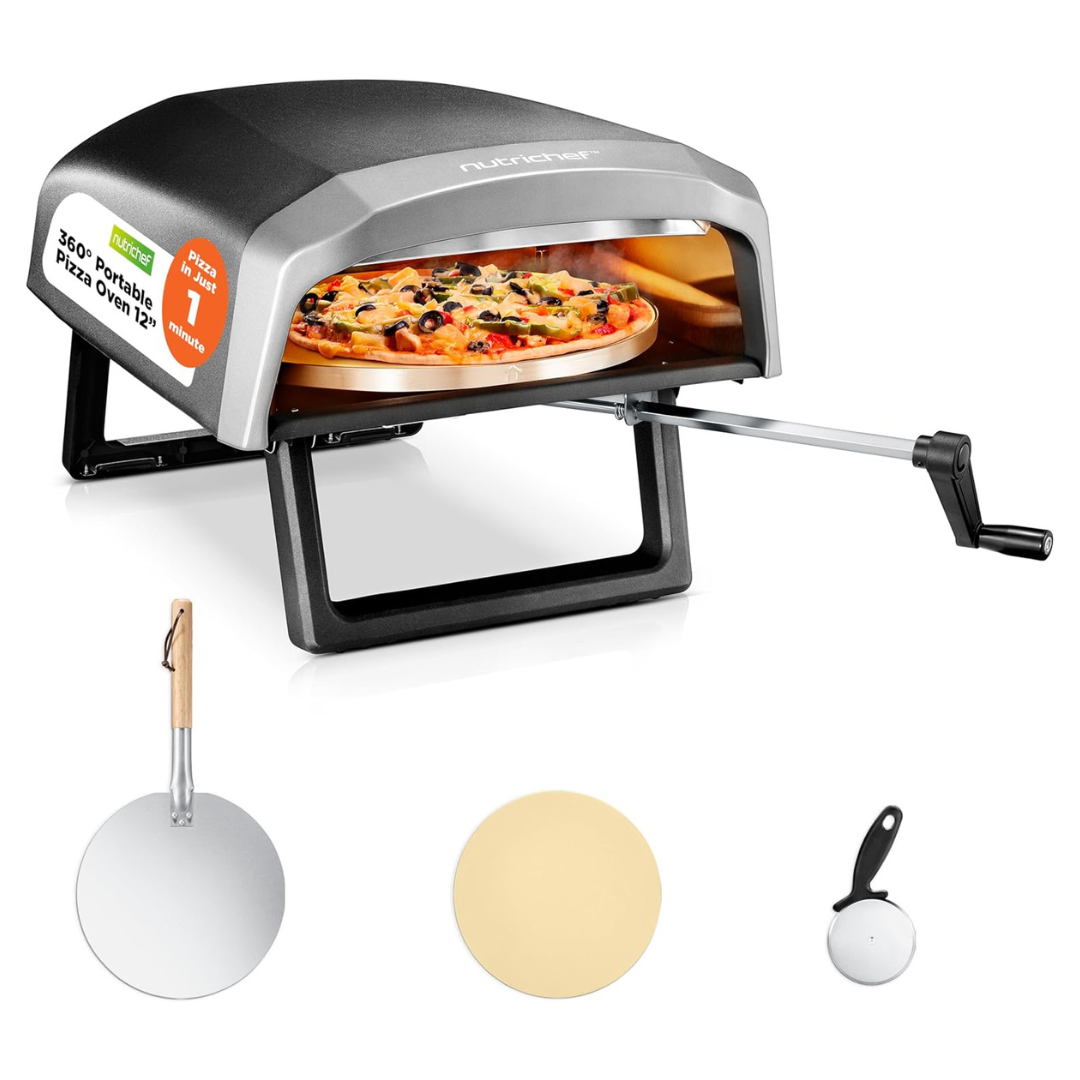 Nutrichef 12'' Outdoor Pizza Oven