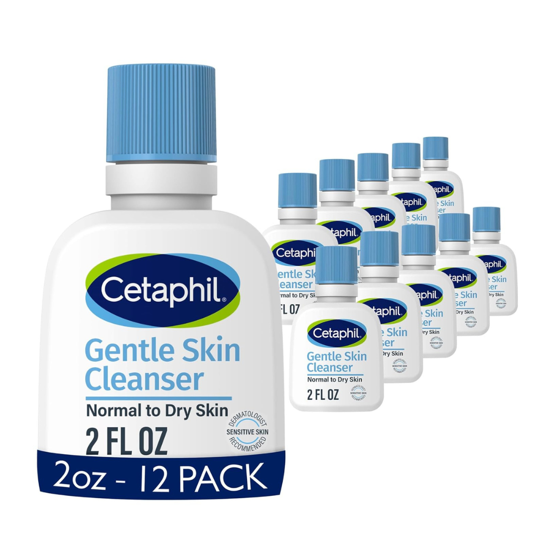 12-Pack 2-Oz Cetaphil Hydrating Gentle Skin Cleanser Face