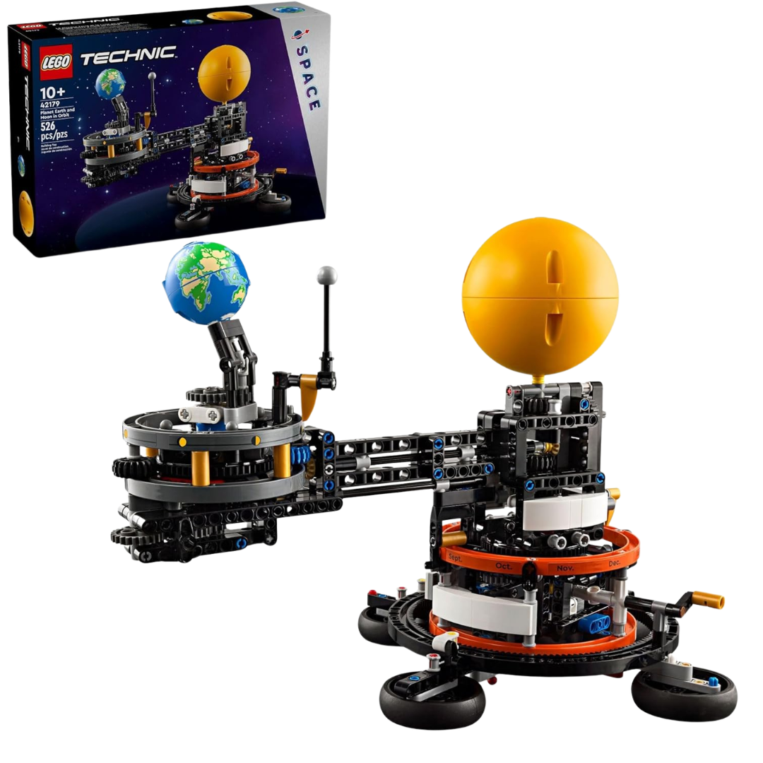 526-Piece LEGO Technic Planet Earth & Moon In Orbit Building Set (42179)