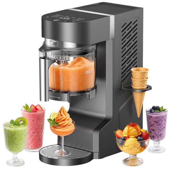 30-Oz Slushie & Ice Cream Machine (Light Gray)