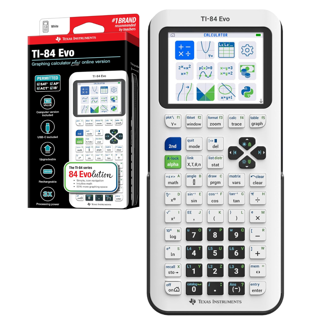 Texas Instruments TI-84 Evo Graphing Calculator