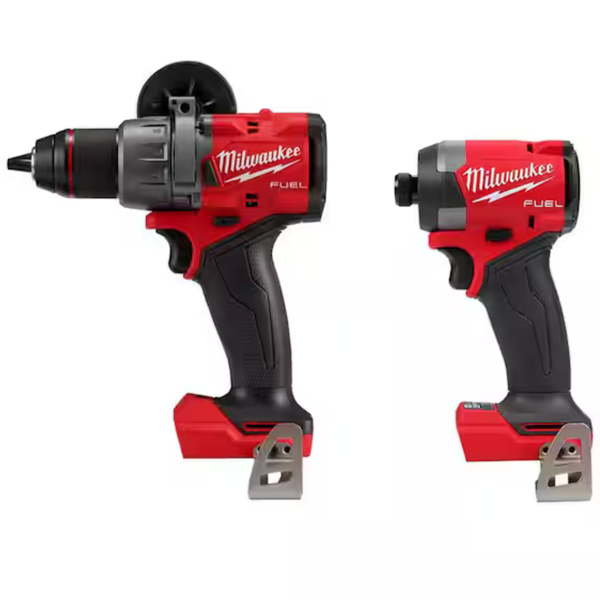 Milwaukee M18 FUEL 18V Lithium-Ion 1/2" Hammer Drill/Driver W/1/4" Hex Impact Driver