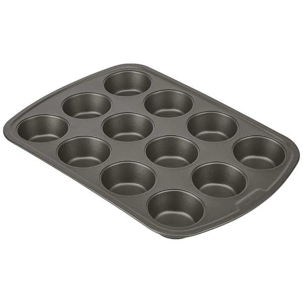 12-Cup Everyday Nonstick Steel Muffin Pan