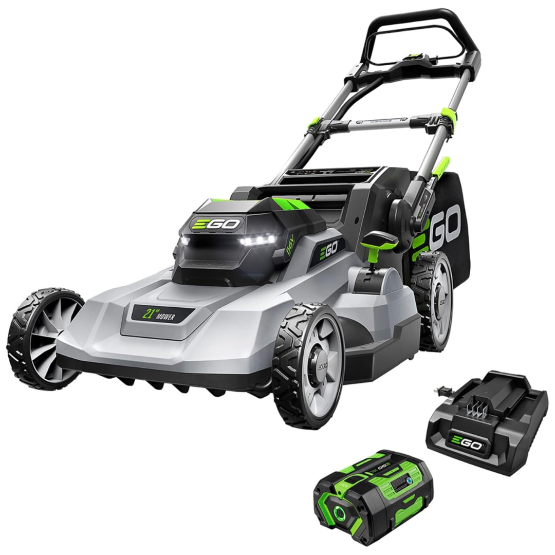 21" EGO POWER+ 56V Brushless Push Lawn Mower w/ 6.0Ah Battery & Charger