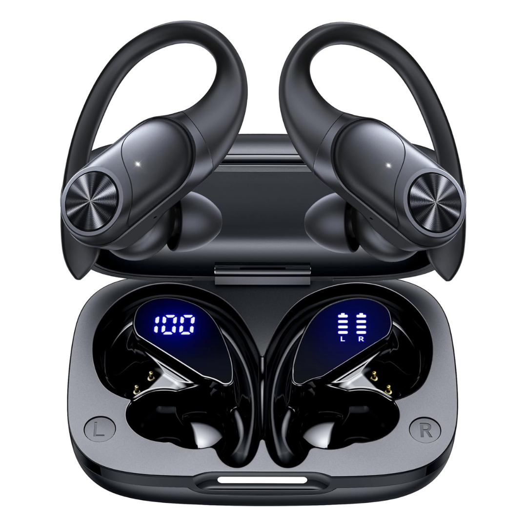 PocBuds Bluetooth Sports Earphones W/ Wireless Charging Case (Various)