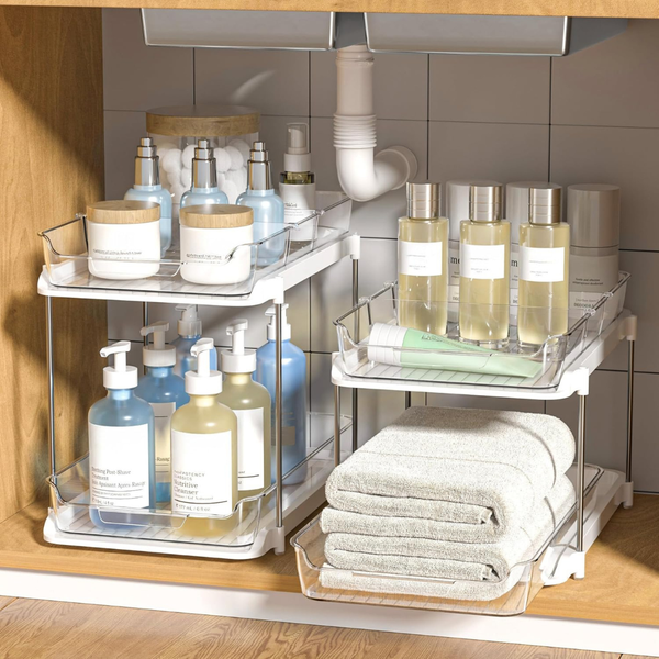 2-Pack Under Sink Pull-Out Organizers