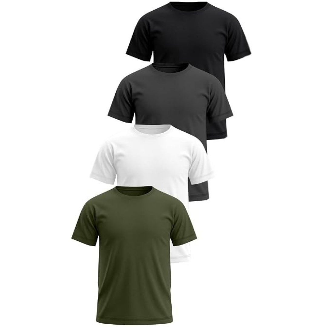 4-Pack Mumucove Baby Boys' Short Sleeve T-Shirts (Various)