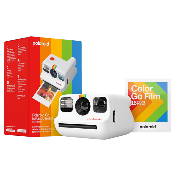 Polaroid Go Generation 2 Mini Instant Camera + Film Bundle