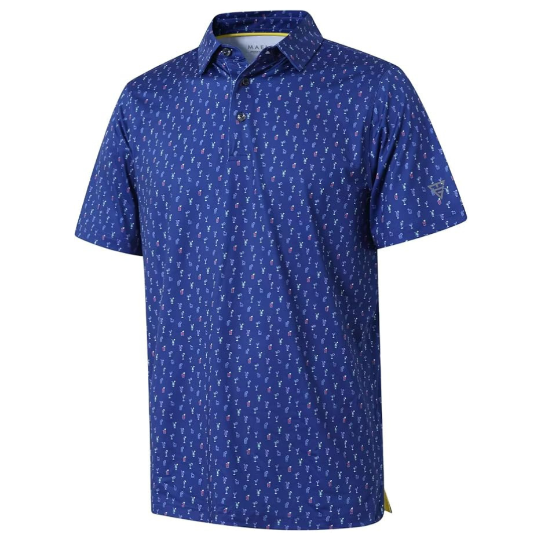Men's Maelreg Dry Fit Short Sleeve Golf Polo Shirt (various Colors/sizes)