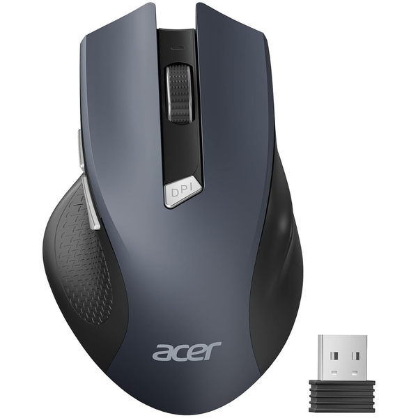 Acer 6-Button 1600 DPI 2.4GHz Wireless Mouse W/ USB Receiver