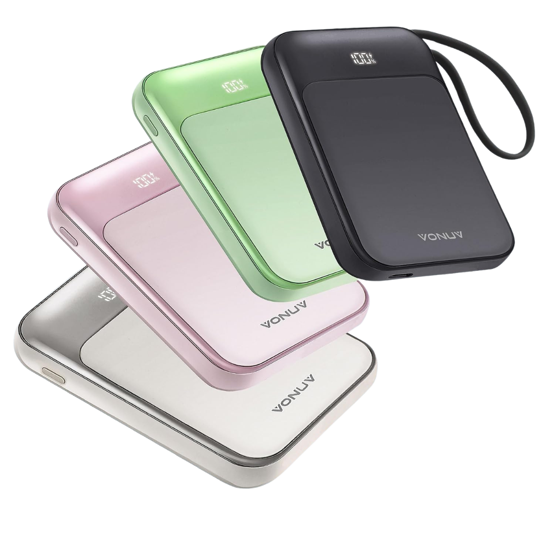 Vonuv 10000mAh 15W Max Fast Charging Magnetic Power Bank