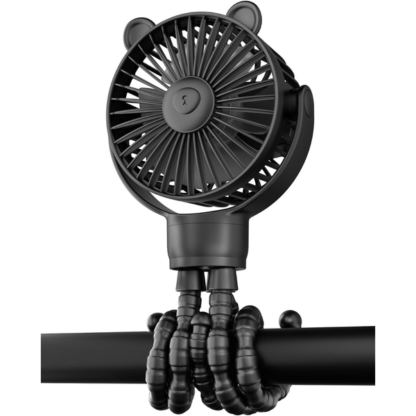 3-Speed Rechargeable Portable Mini Stroller Fan