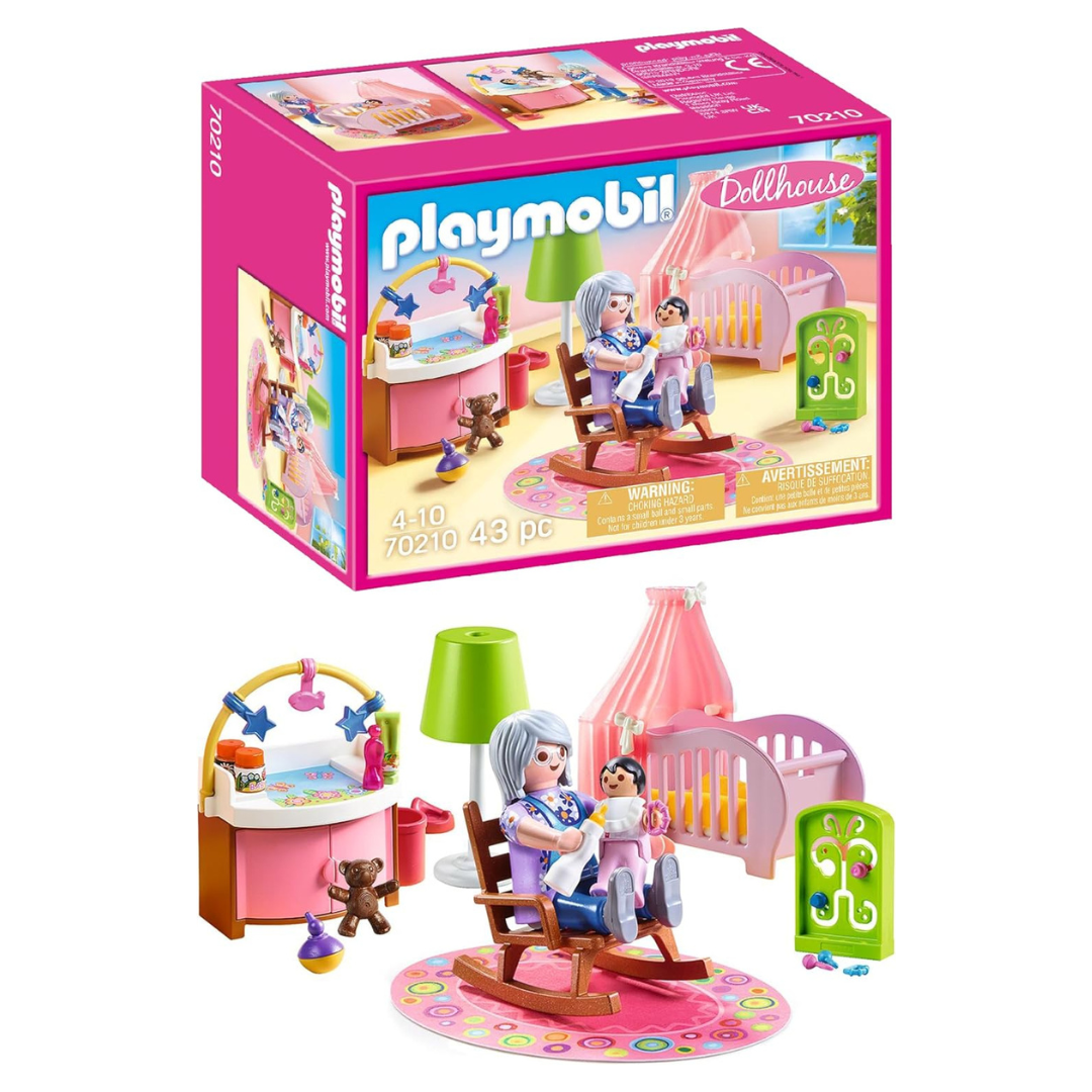 43-Piece Playmobil Kids Nursery Furniture-Pack Playsets